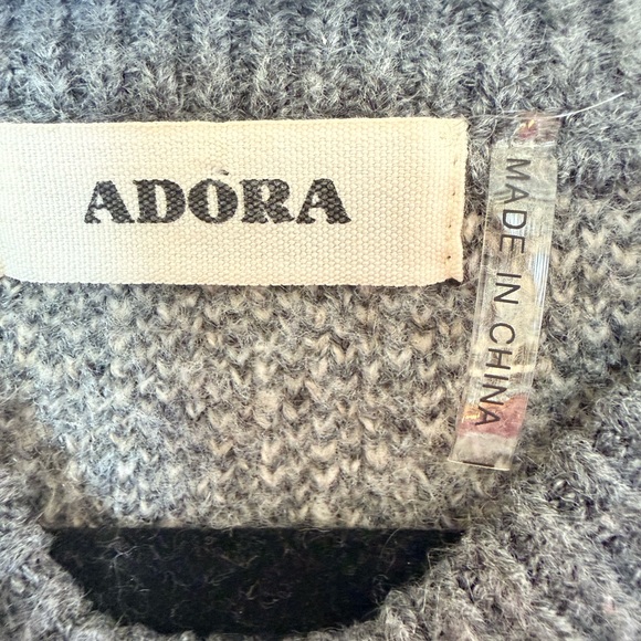 ADORA Starry Night Blue and Cream Sweater - Picture 2 of 6